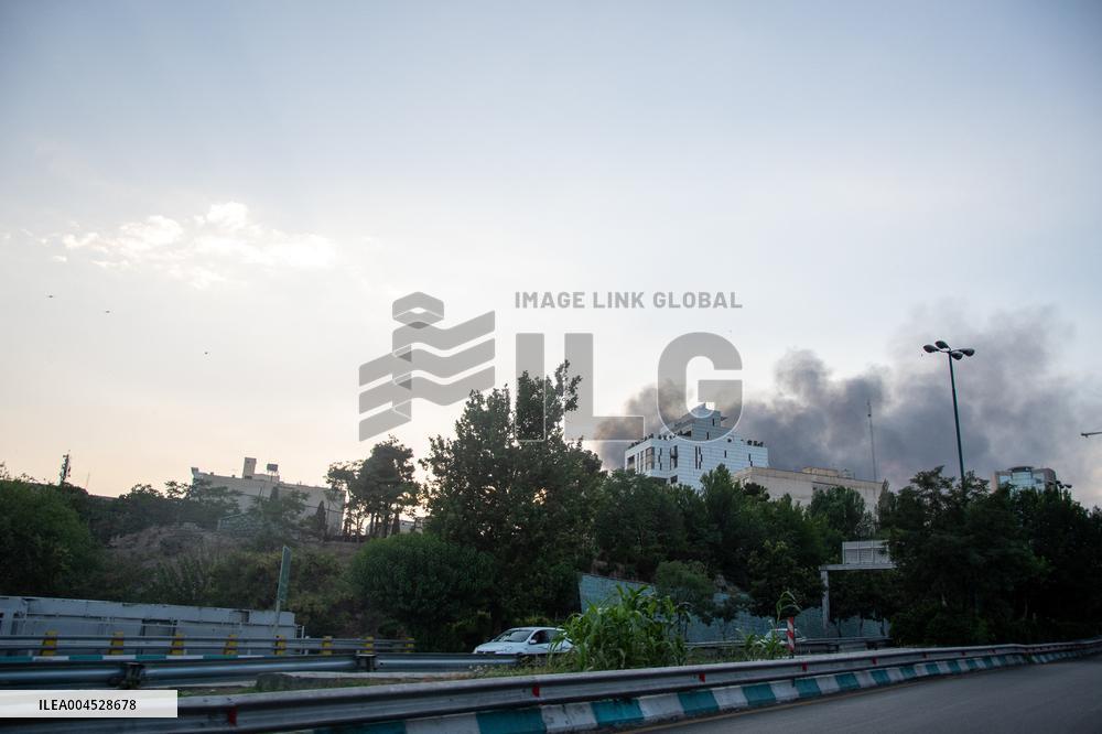 Israeli Attack Headquarters Iran State TV - Tehran