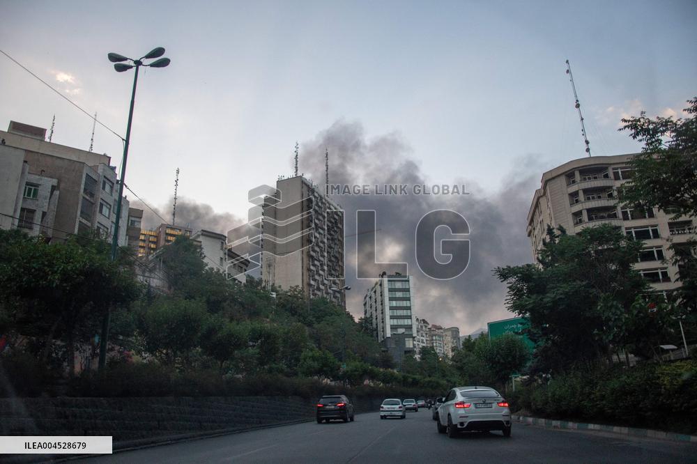 Israeli Attack Headquarters Iran State TV - Tehran