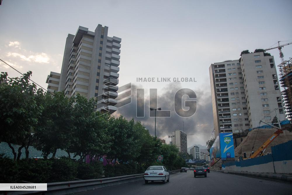 Israeli Attack Headquarters Iran State TV - Tehran