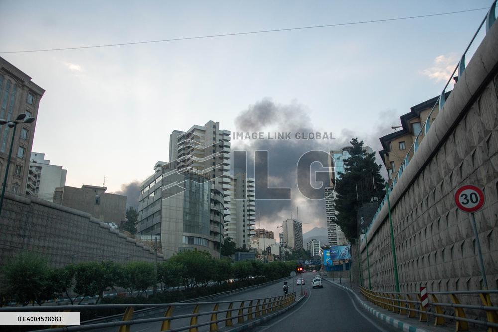 Israeli Attack Headquarters Iran State TV - Tehran