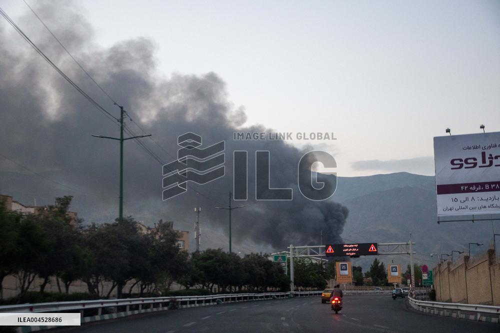 Israeli Attack Headquarters Iran State TV - Tehran