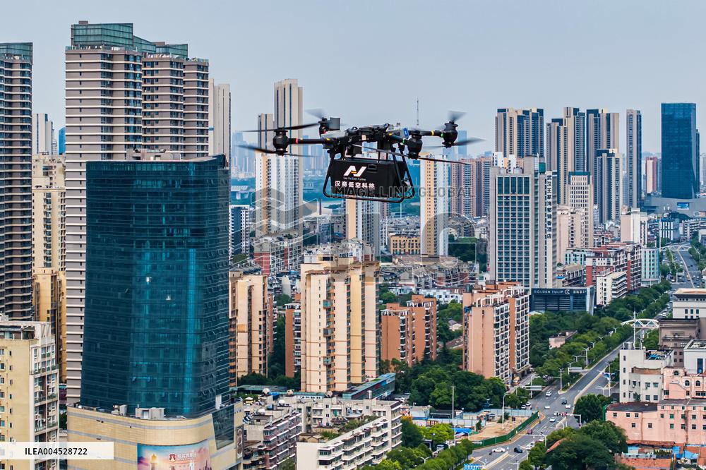 Wuhan Introduces New Low-Altitude Logistics Routes - China