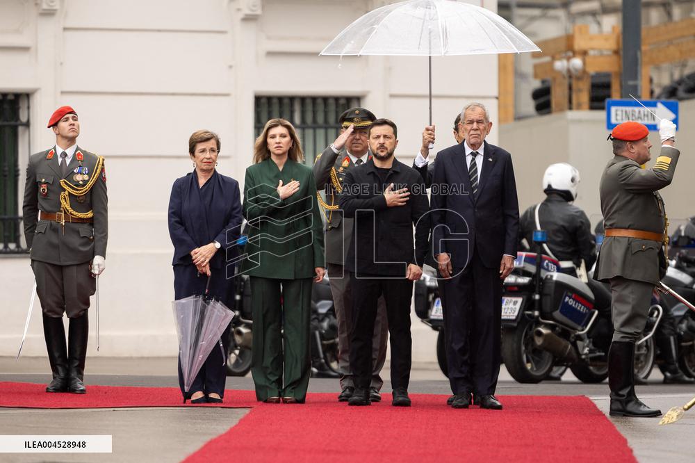 Official Visit by the President and the First Lady of Ukraine to Austria - Vienna