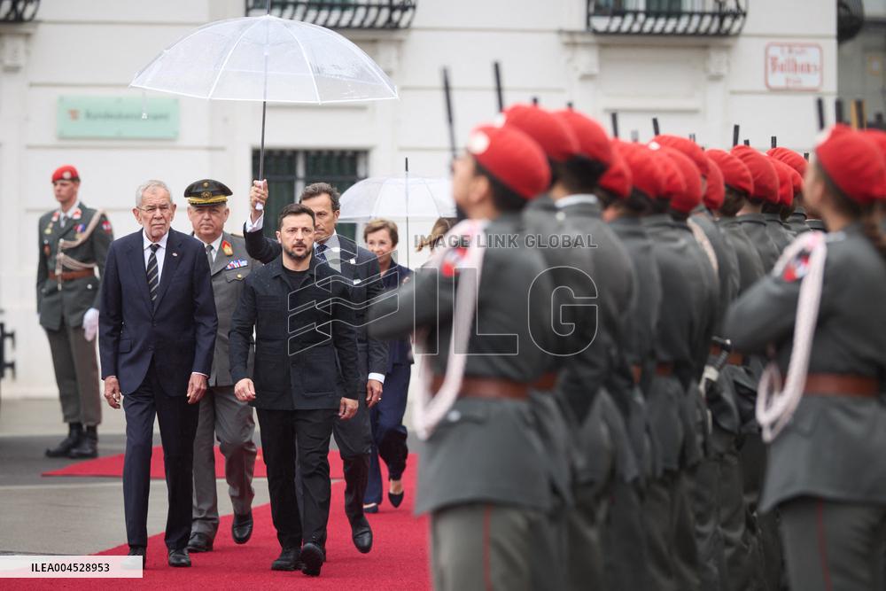 Official Visit by the President and the First Lady of Ukraine to Austria - Vienna