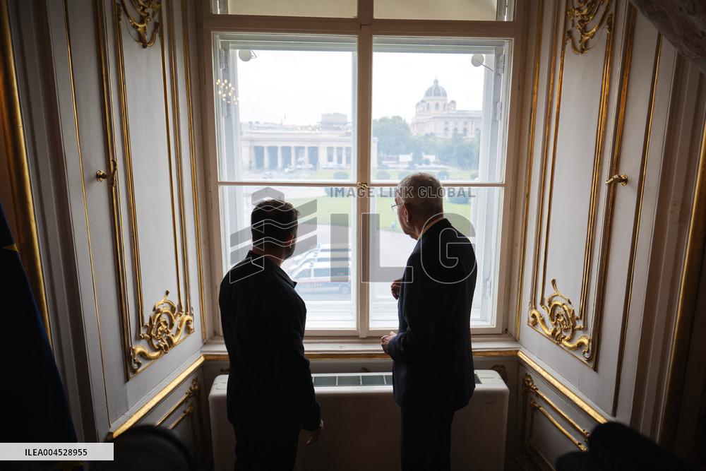 Official Visit by the President and the First Lady of Ukraine to Austria - Vienna