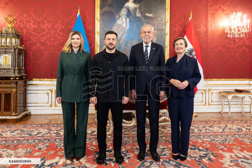 Official Visit by the President and the First Lady of Ukraine to Austria - Vienna