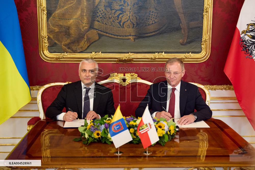 Official Visit by the President and the First Lady of Ukraine to Austria - Vienna
