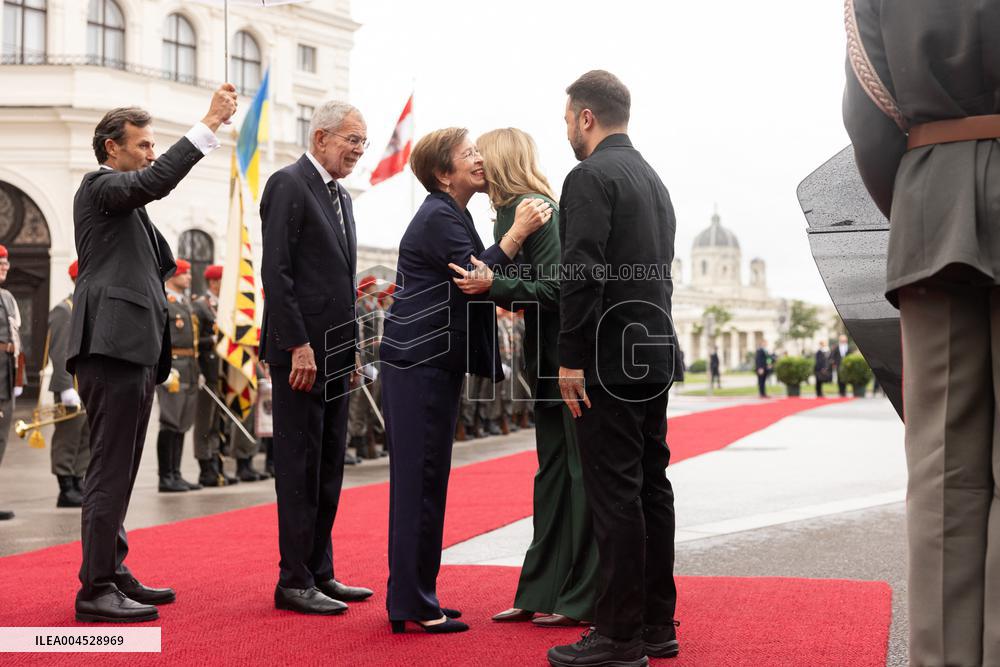 Official Visit by the President and the First Lady of Ukraine to Austria - Vienna