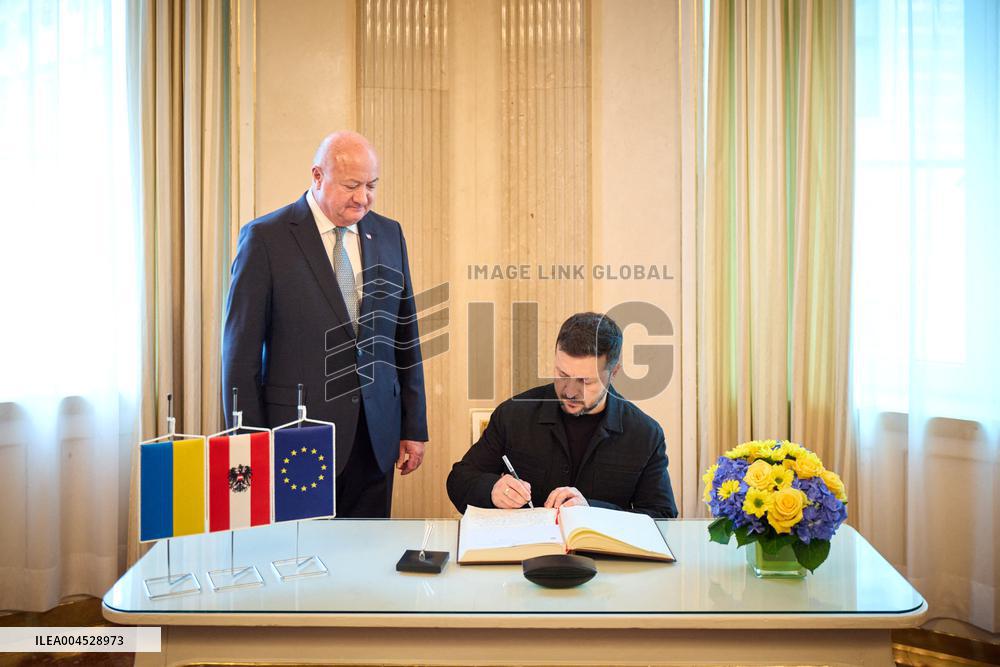 Official Visit by the President and the First Lady of Ukraine to Austria - Vienna