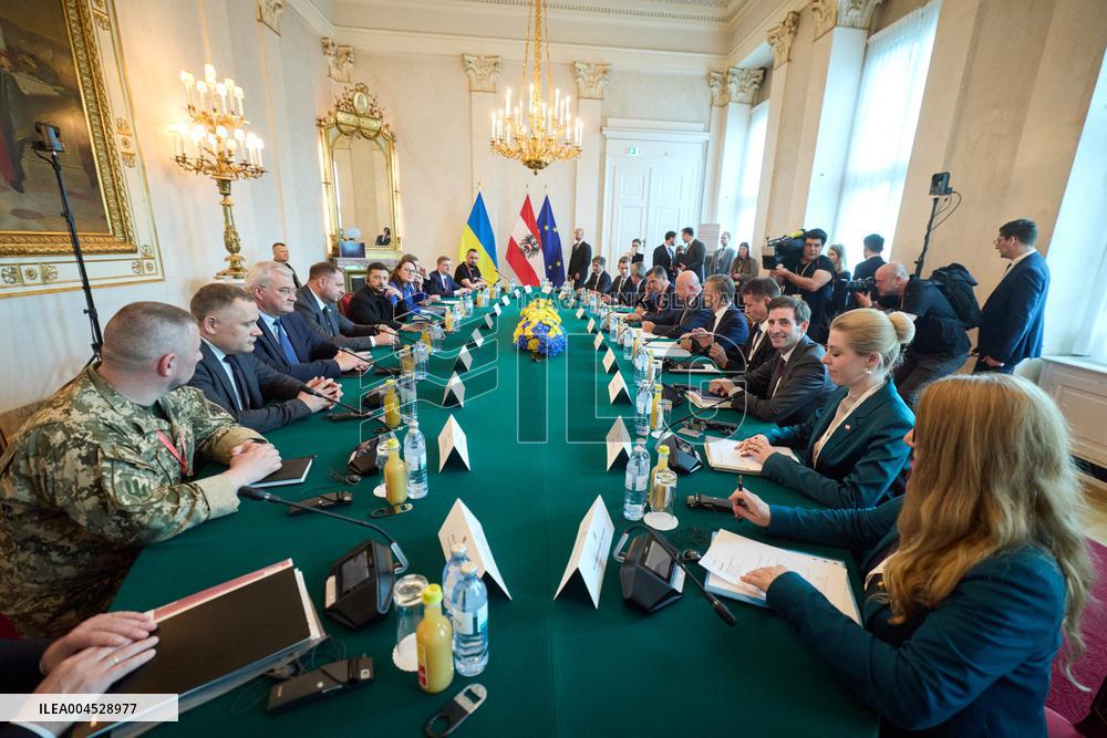 Official Visit by the President and the First Lady of Ukraine to Austria - Vienna