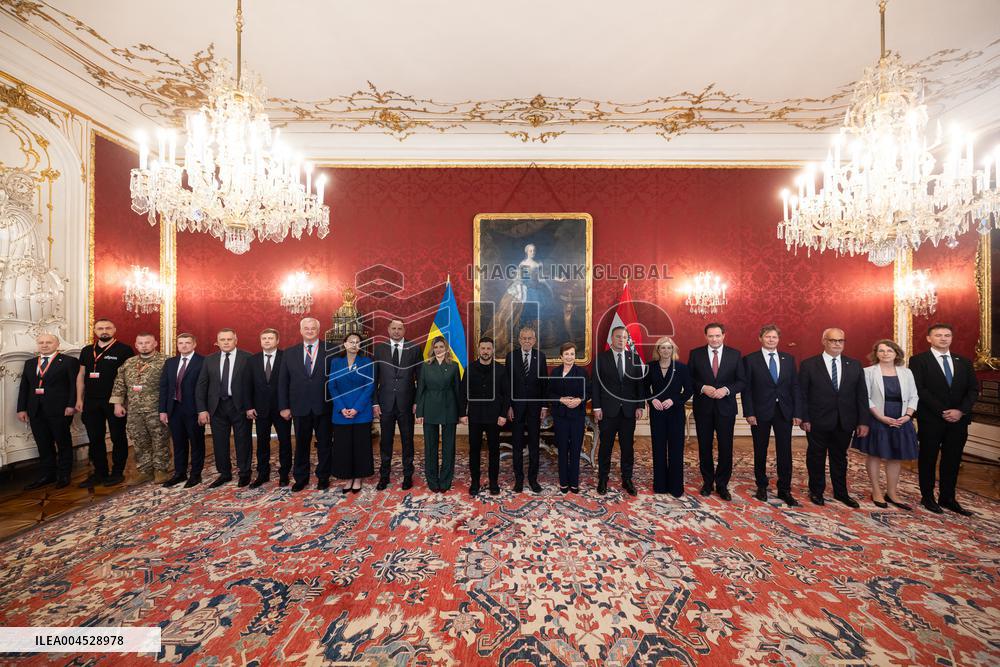 Official Visit by the President and the First Lady of Ukraine to Austria - Vienna