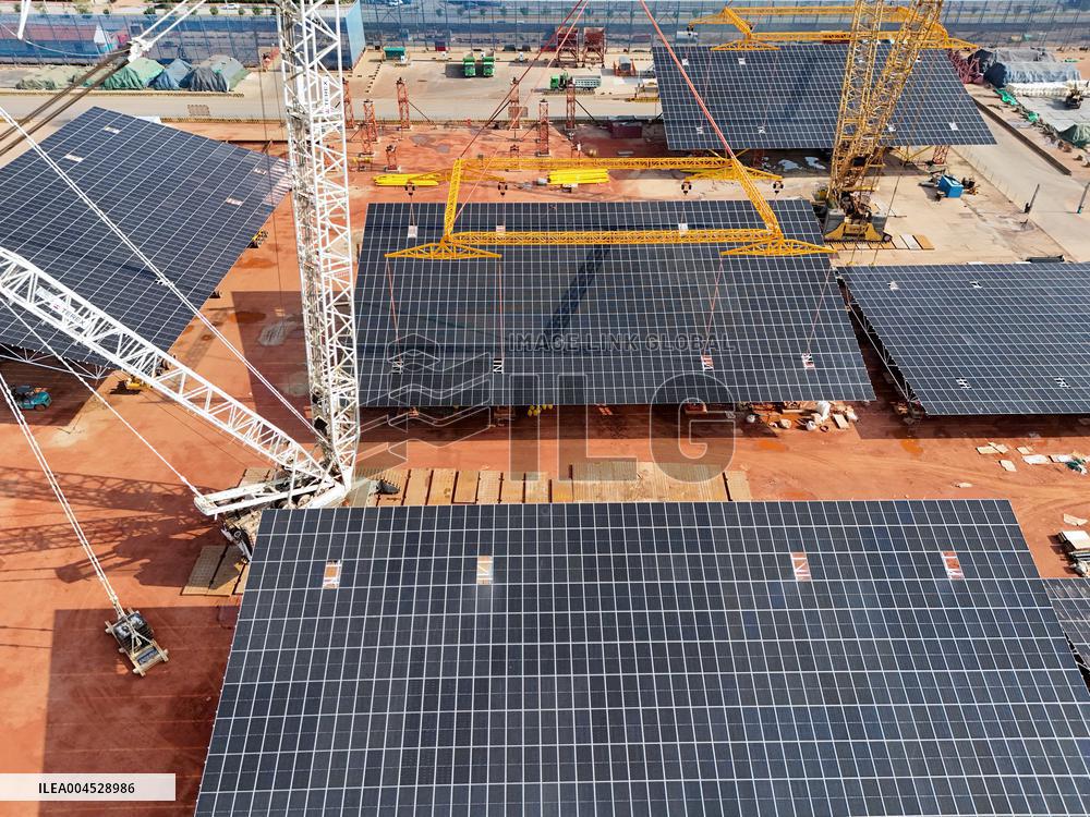 Offshore PV Platform Construction in Yantai