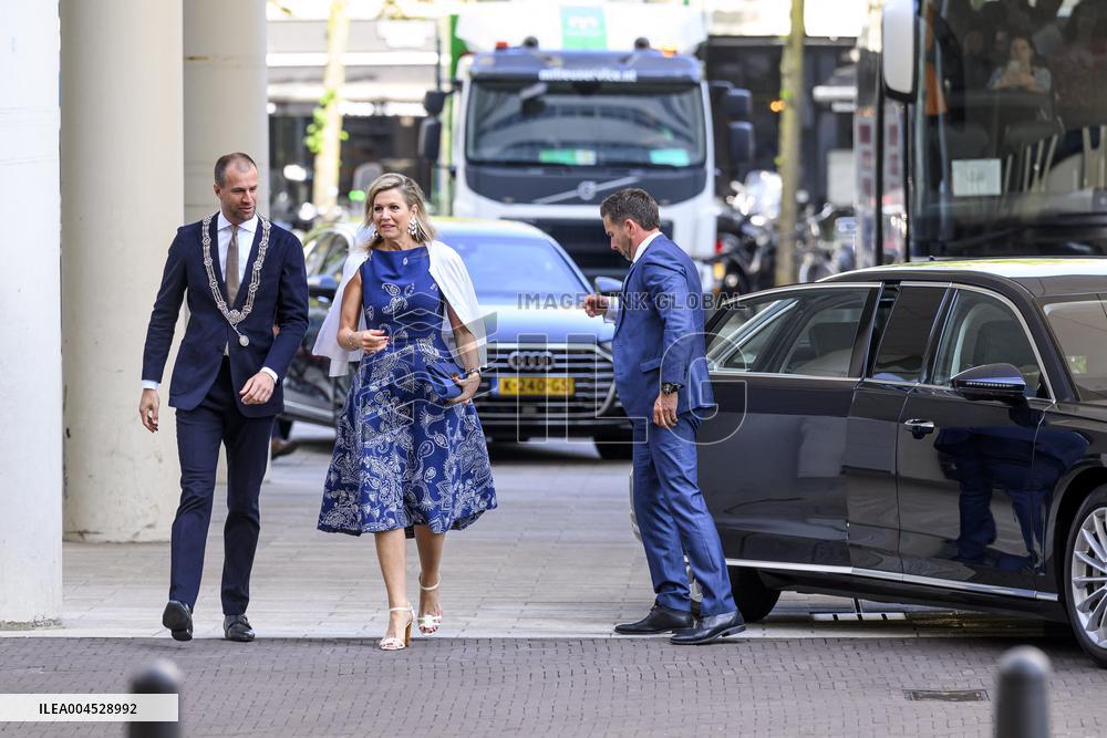 Queen Maxima At Re-Signing of the Music Education Agreement - The Hague