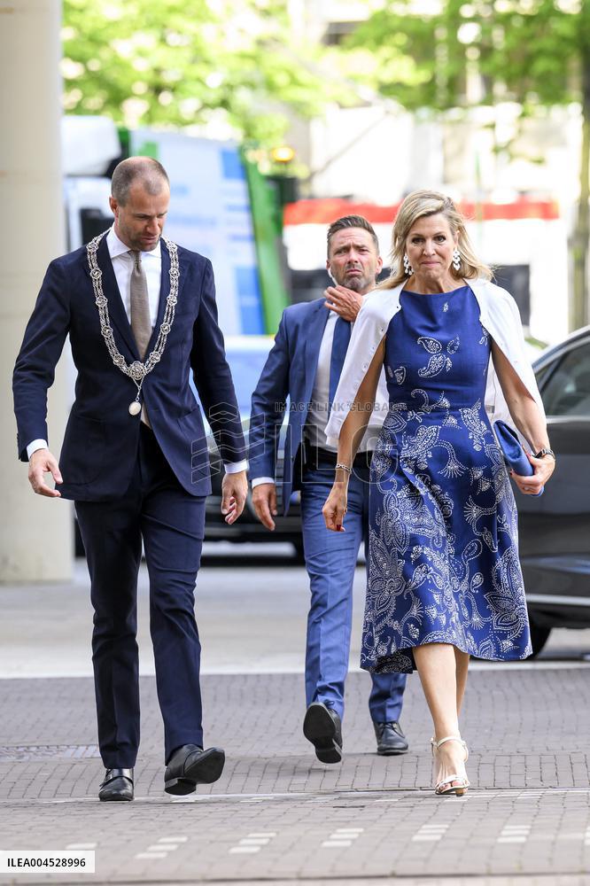 Queen Maxima At Re-Signing of the Music Education Agreement - The Hague