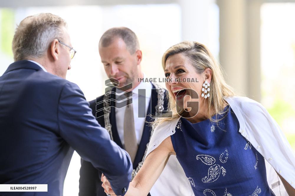 Queen Maxima At Re-Signing of the Music Education Agreement - The Hague