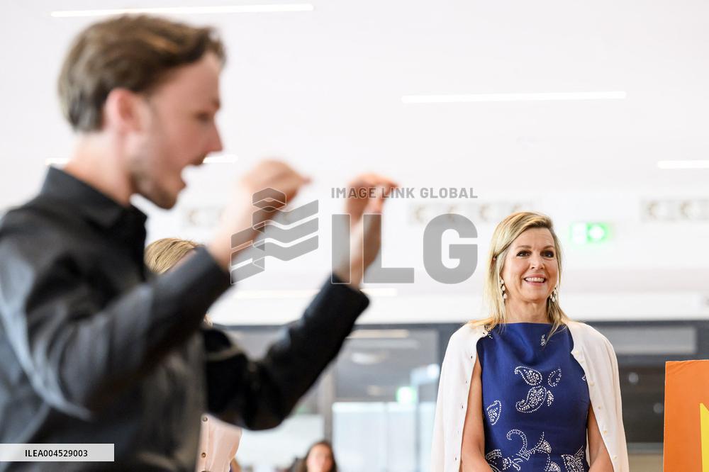 Queen Maxima At Re-Signing of the Music Education Agreement - The Hague