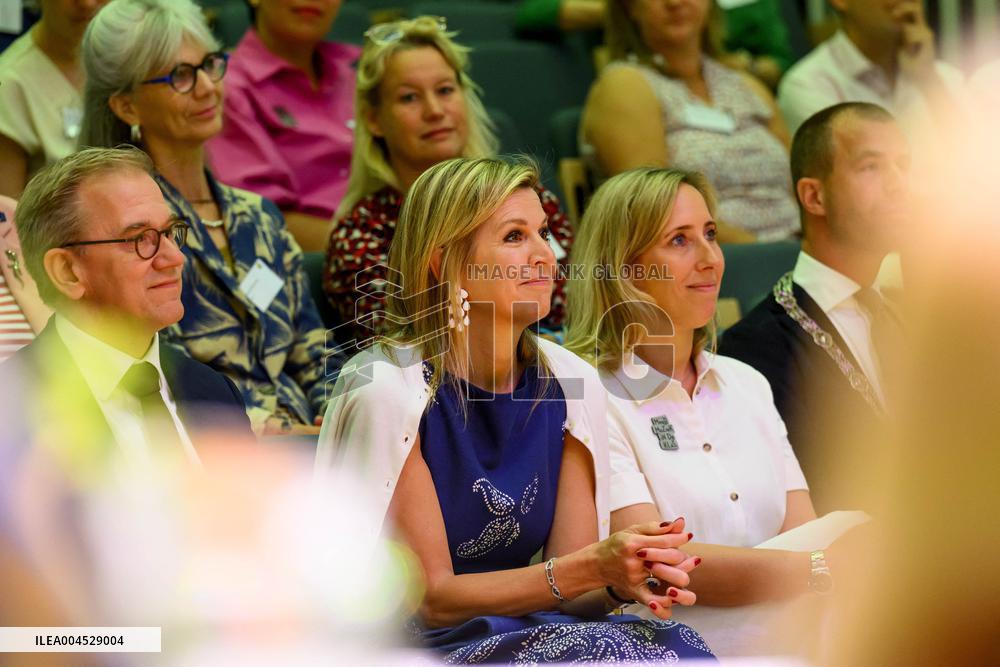 Queen Maxima At Re-Signing of the Music Education Agreement - The Hague