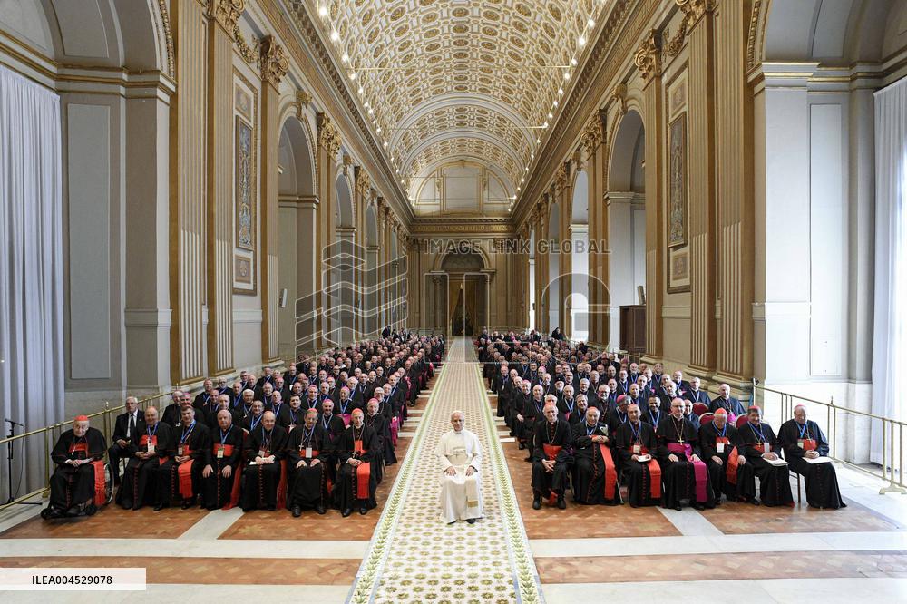 Pope Leo XIV Meets Italian Episcopal Conference - Vatican