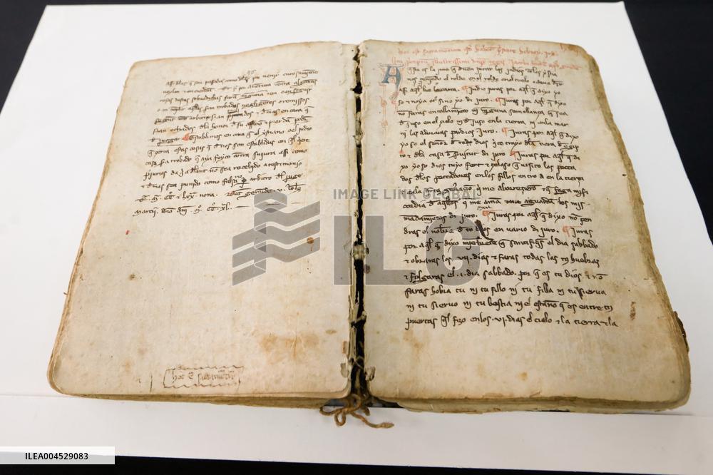 National Police Recovers A Codex Of Teruel From The Year 1313