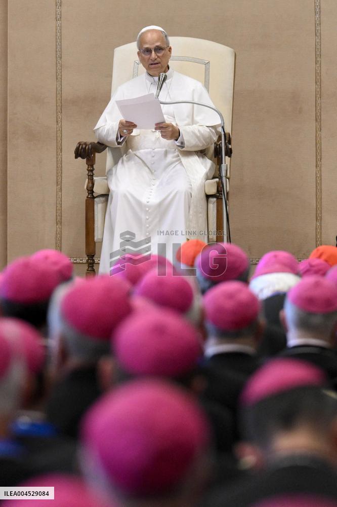 Pope Leo XIV Meets Italian Episcopal Conference - Vatican