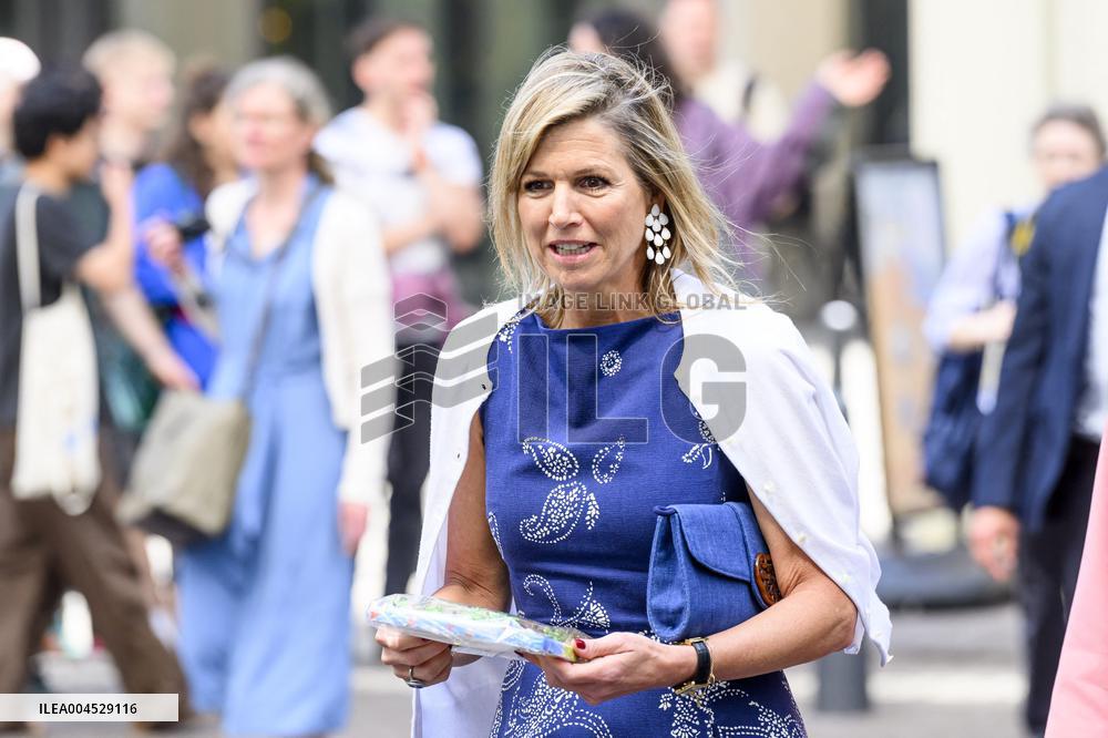 Queen Maxima At Re-Signing of the Music Education Agreement - The Hague
