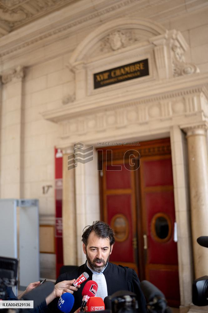 Francois Fillon trial - Paris AJ