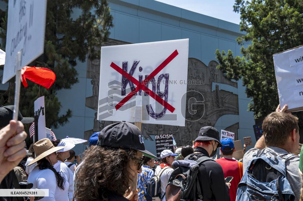 No Kings Protests in Los Angeles - LA