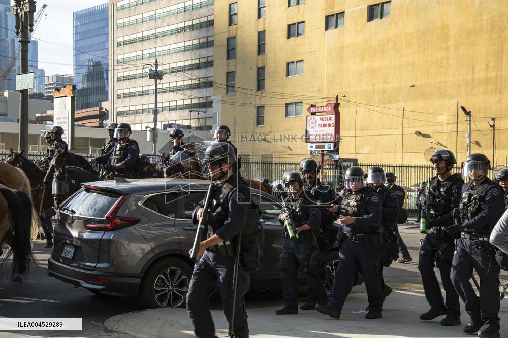 No Kings Protests in Los Angeles - LA