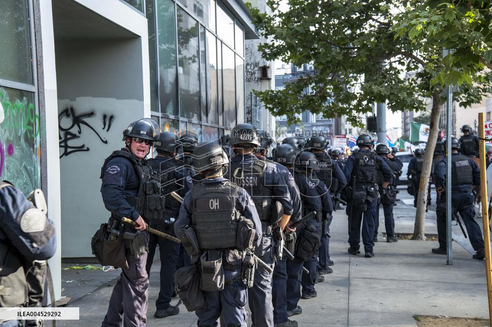 No Kings Protests in Los Angeles - LA