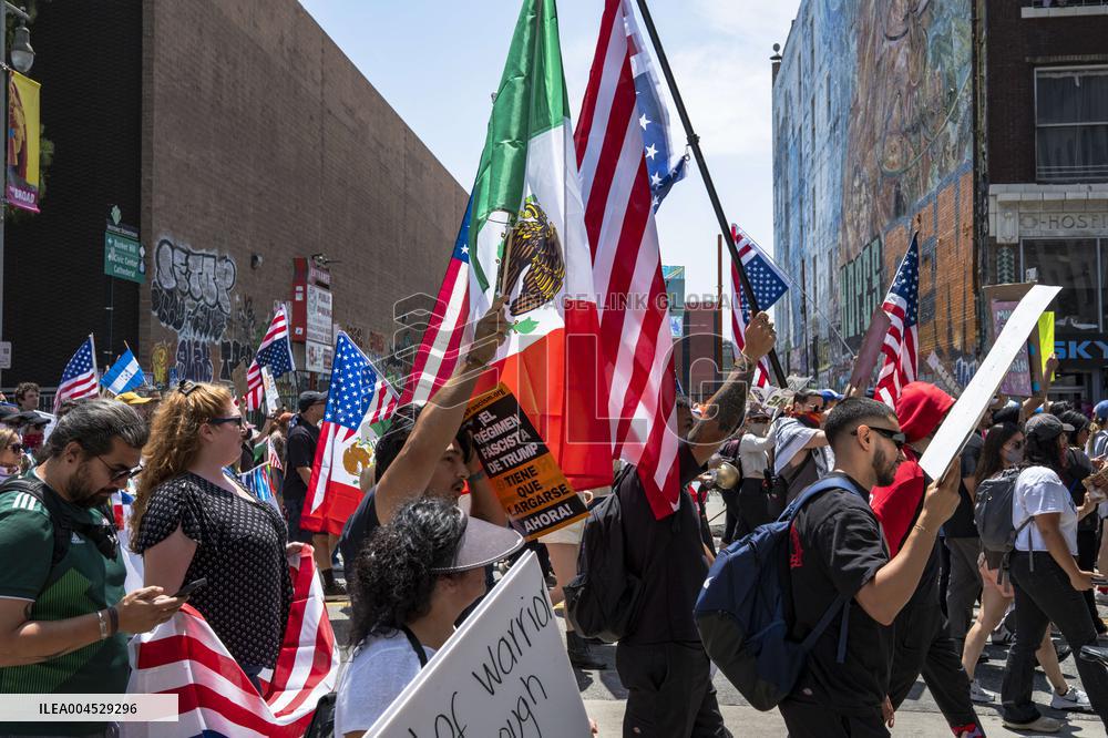 No Kings Protests in Los Angeles - LA