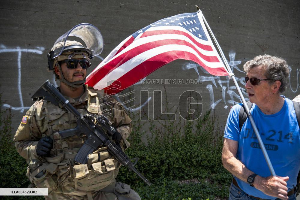 No Kings Protests in Los Angeles - LA