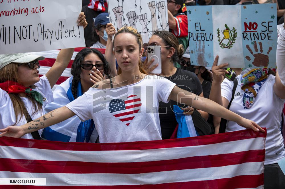 No Kings Protests in Los Angeles - LA