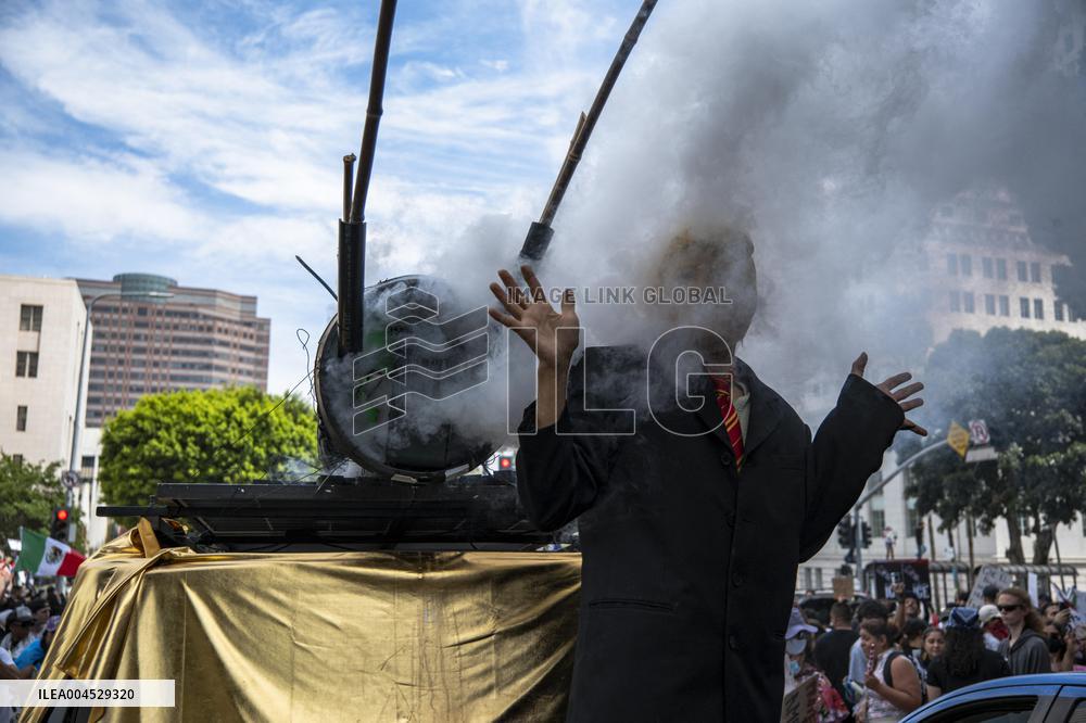 No Kings Protests in Los Angeles - LA