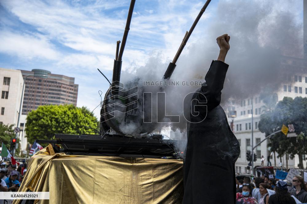 No Kings Protests in Los Angeles - LA