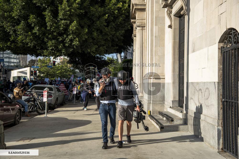 No Kings Protests in Los Angeles - LA