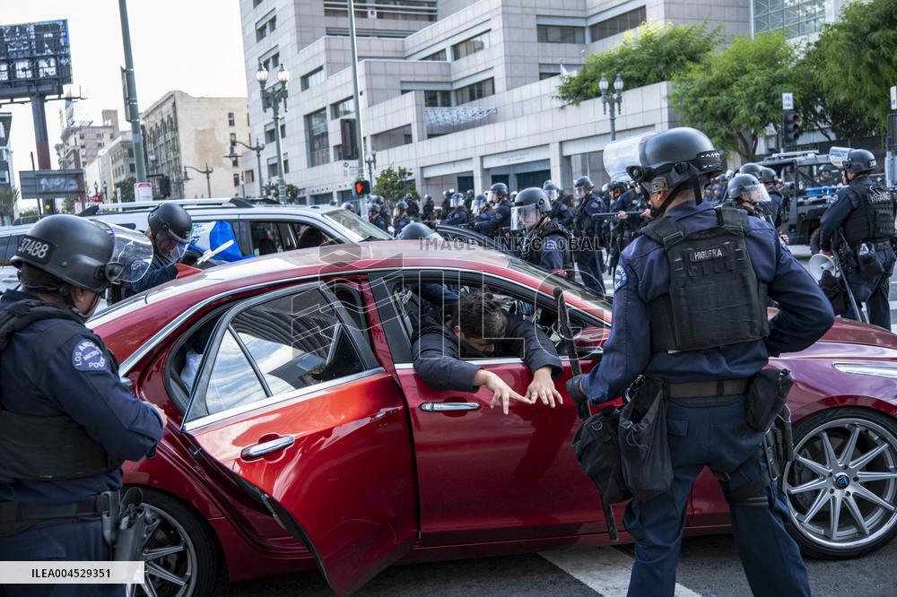 No Kings Protests in Los Angeles - LA