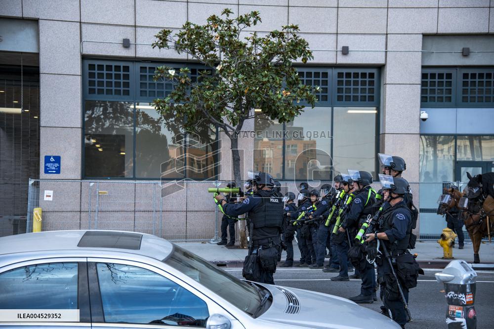 No Kings Protests in Los Angeles - LA