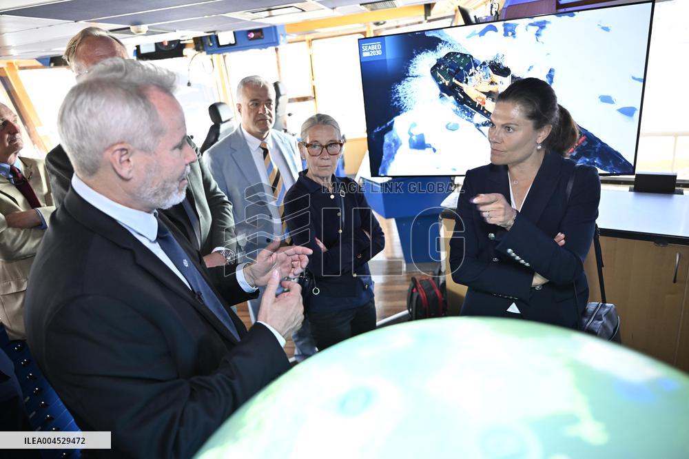 CROWN PRINCESS VICTORIA ICEBREAKER ODEN