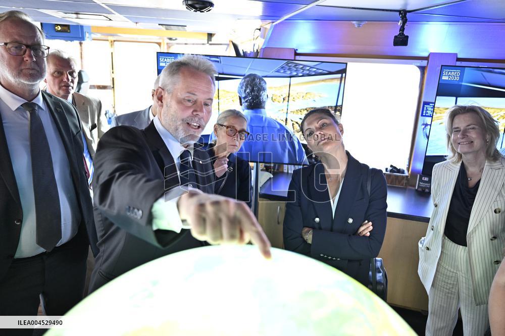 CROWN PRINCESS VICTORIA ICEBREAKER ODEN