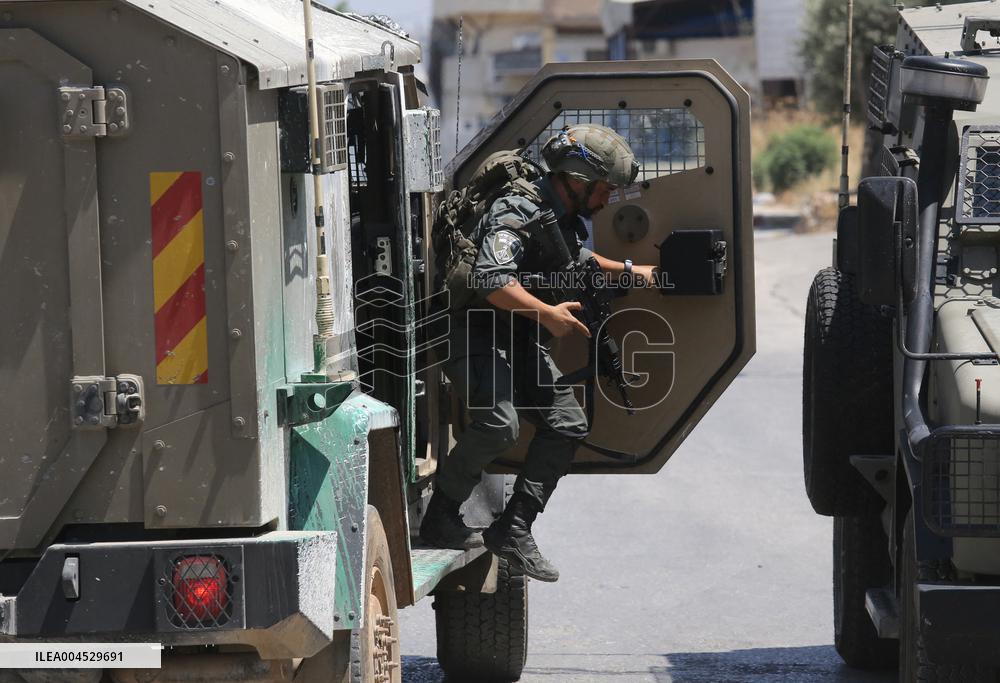 Israeli Raid Askar Refugee Camp - Nablus