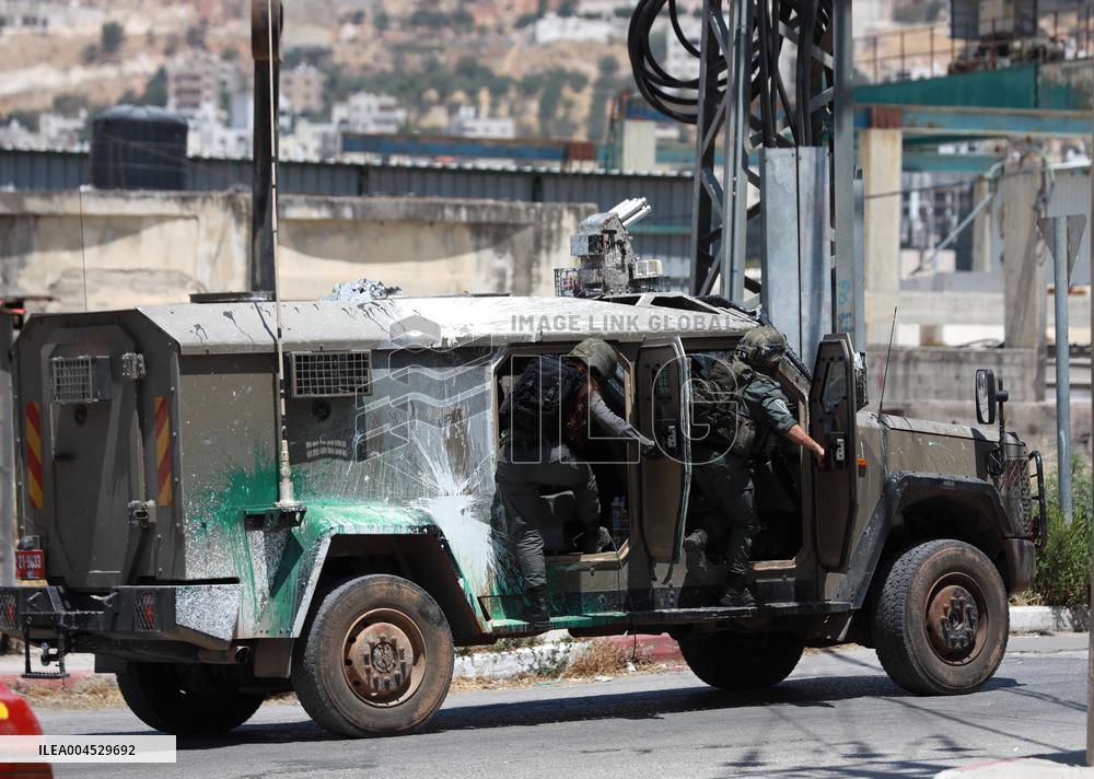 Israeli Raid Askar Refugee Camp - Nablus