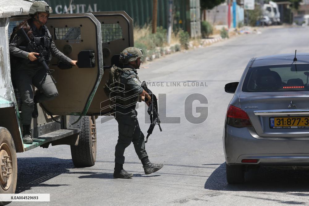 Israeli Raid Askar Refugee Camp - Nablus