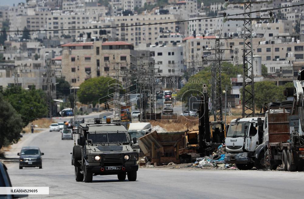Israeli Raid Askar Refugee Camp - Nablus