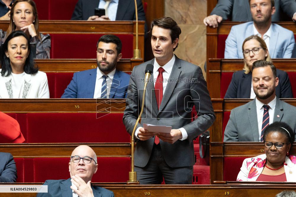 Questions to the government at the National Assembly - Paris RL