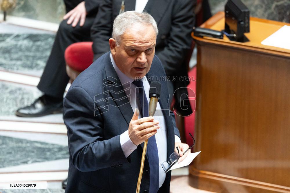 Questions to the government at the National Assembly - Paris RL