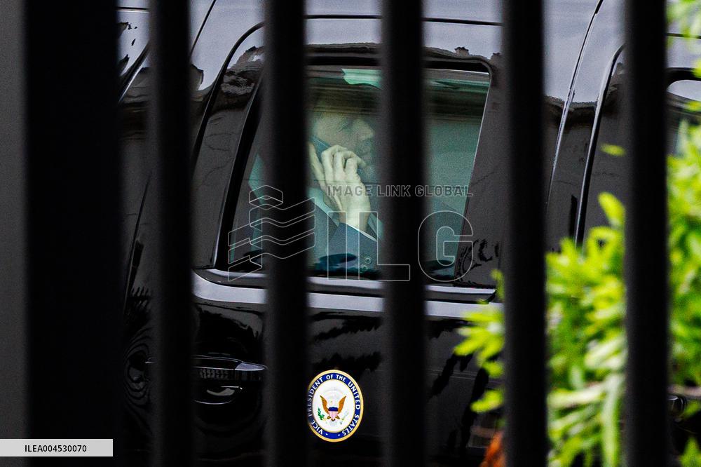 DC: Vice President JD Vance Departs White House