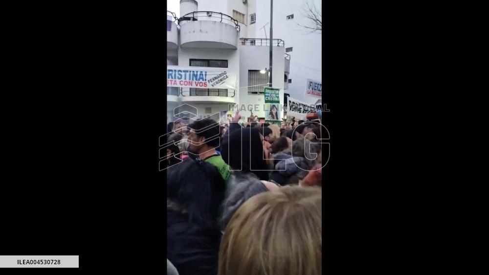 Argentina: Cristina Kirchner Granted House Arrest, Crowds Gather at Buenos Aires Home