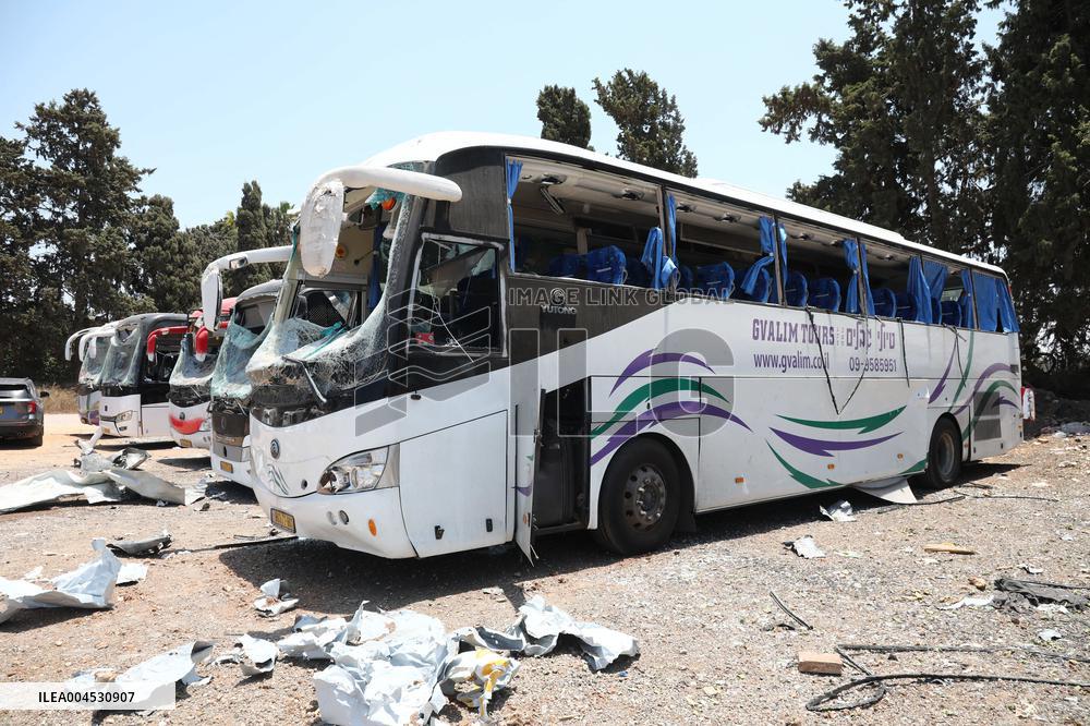 Iranian Missile Attack - Herzliya