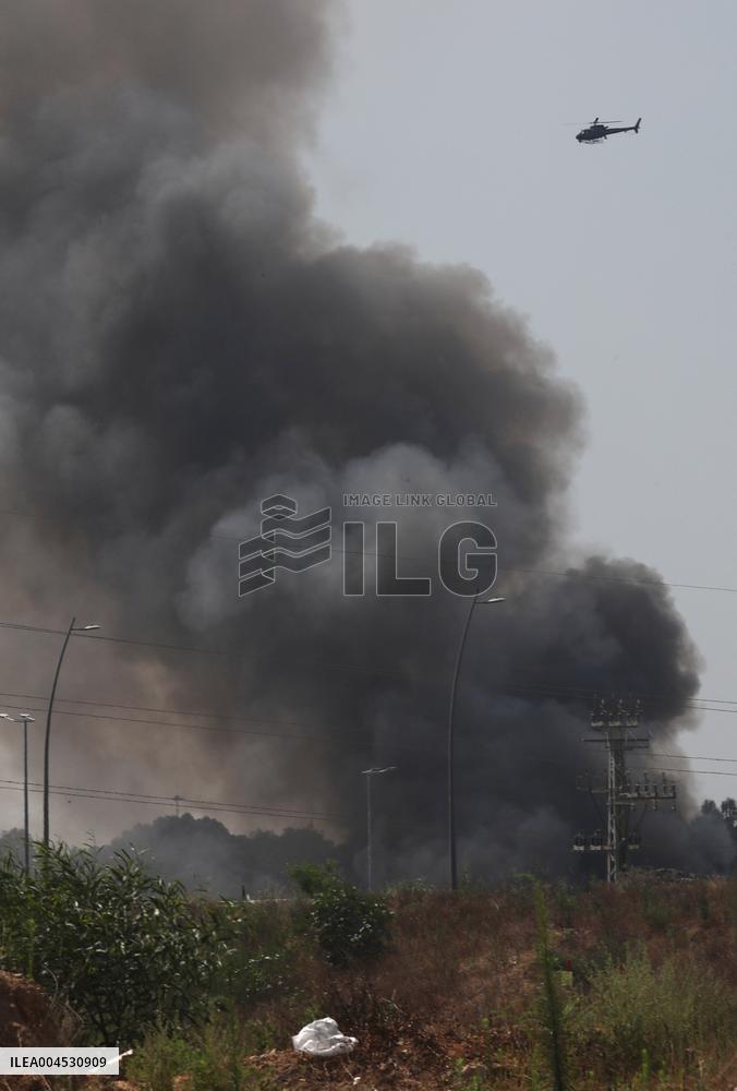 Iranian Missile Attack - Herzliya