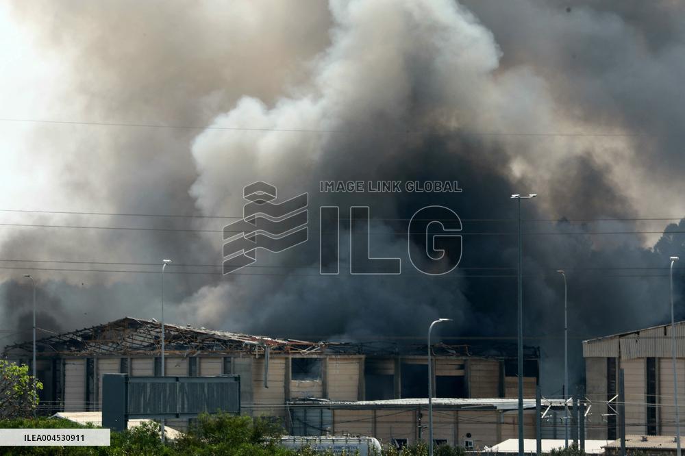 Iranian Missile Attack - Herzliya